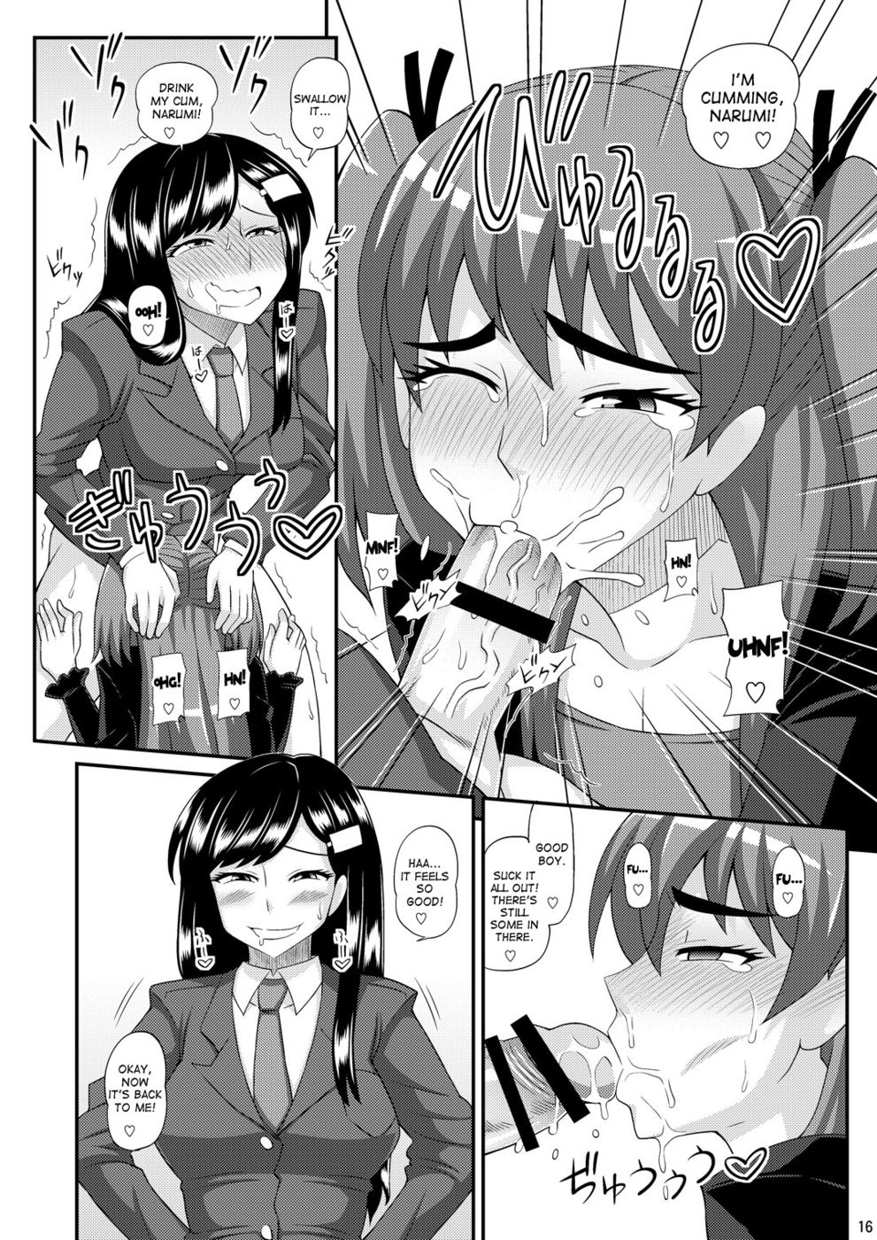 Hentai Manga Comic-Futanari Musume ni Okasarechau !-Read-16